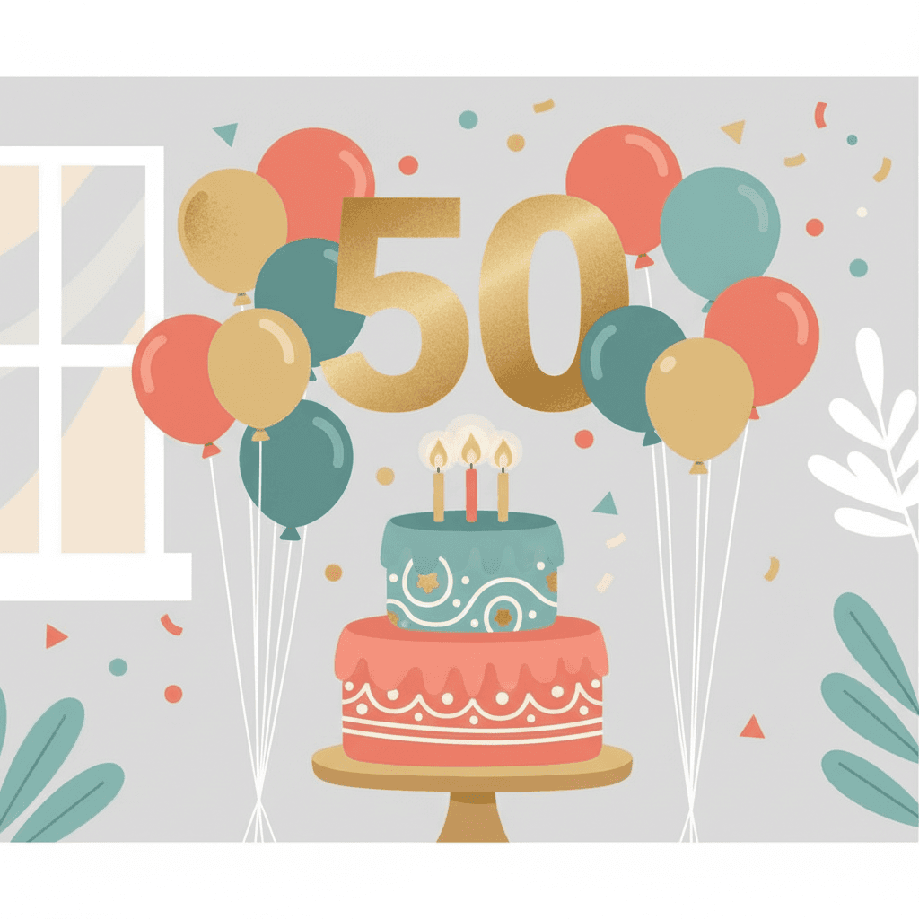 50 års fødselsdag – Gaveideer og inspiration til den store dag